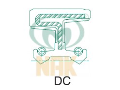 17*30*7 DC -- NBR (NK701B/C/C///) -- NAK -- 07721N