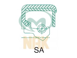1.375*2.686*0.500 SA -- NBR (NK701B/C/C//GB011/) -- NAK -- 43817N