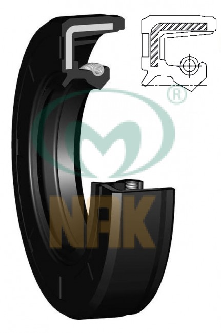 12*28*5.5 TC NBR (NK701B/C/S///) -- NAK -- 27938N (12x28x5.5; 0.472x1.102x0.217)