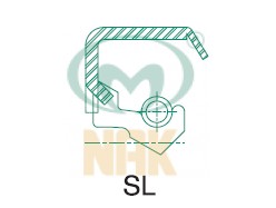 0.563*1.000*0.250 SL -- NBR (NK701B/C/C///) -- NAK -- 45681N
